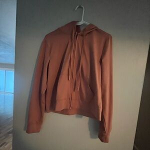 Cropped Zip up, size small